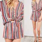 Mustard Seed Colorful Striped Top/Short Set‎ Photo 8