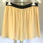 Mimi Chica Tan Front Zipper Skirt w/ Pockets Photo 1
