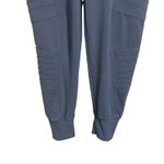 Athleta  Womens Venice Moto Joggers Zip Pockets Pull-On Size XXS Blue‎ Photo 2