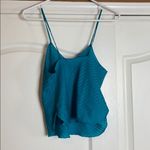 Victoria's Secret VINTAGE  TEAL CAMI LINGERIE TOP Photo 3