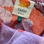 Farm Rio Dewdrop Floral One-Shoulder Mini Dress Women's Small Photo 3