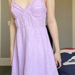 ZARA  Lavender Linen Sundress Size Small Photo 2