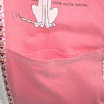 I Kiss My Dog Fun Beach Canvas Pet Lover Tote Coral on Tan NEW Photo 9