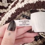 Madewell Open-Stitch Sweater Tank Sand Stripe Sleeveless Top Photo 5