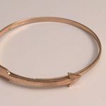 5 FOR $25 Set of 4 gold arrow bangles. Photo 4