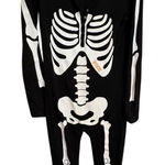 Victoria's Secret PINK VS RARE Skeleton Bad & Boos-y Black Orange Halloween Romper Large Photo 0