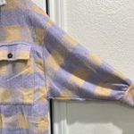 Princess Polly NWT Keelee Purple Plaid Oversized Jacket- Size Small/Medium Photo 4