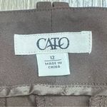 Cato Brown Capri Pants from , Women's Size 12 Photo 3