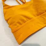Lululemon Energy Longline Bra Medium Support Athletic Workout Gym Lounge Orange Photo 2