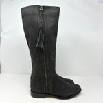 Ella Moss  Rachel Tassel Knee High Leather Boots Black Size 7 Photo 5