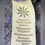 Athleta Heavenly Hail Hoodie 2 Women’s Size Small Blue Space Dye Athletic Top Photo 8