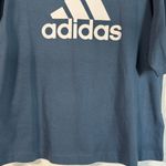 Adidas Women’s MultiSport Logo Tee Steel Blue Size S NWT Photo 5