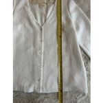 Sézane Sezane Cardigan Women  Knit‎ Long-sleeved Jacket Cream Size 38 Photo 7