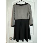 Rinascimento Italy Dress US Size Small Black Plaid Preppy Officecore Old Money Photo 4