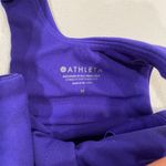 Athleta Racerback Cropped Tank Top Purple Size M Photo 2
