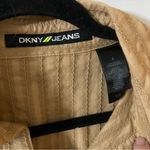 DKNY  JEANS Woman’s 100% Cotton Beautiful Detailed Button Down Blouse. Size 6 Photo 4