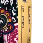 Melissa Paige  Paisley Print Jersey Knit Pull On Skirt Medium NWT Photo 3