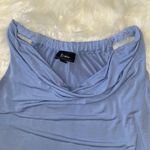 BWear Baby Blue Sleeveless Cowl Neck Top Size M Photo 1