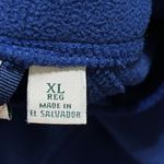 L.L. Bean Women's 1/4 Zip Pullover Fleece Top Blue XL Extra Large Mock Neck Photo 5
