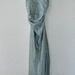 Reformation NWT ANAIIS SILK DRESS - AQUAMARINE BLUE Photo 0