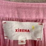 Xirena Jude Gauze Belted Mini Belted Dress Flutter Sleeve Petal Pink XS Photo 5