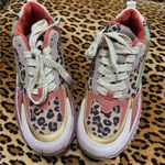 blowfish New  Malibu Leopard Print Sneakers with Gold and Pink Accents Photo 1