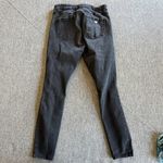Guess  Jeans Womens 31 Destroyed Black Skinny‎ Distressed Stretch Photo 1