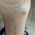 Vince Camuto Womens Luanna Black Suede Rhinesone Sandals Heels Shoes 9.5 NWOT Photo 8