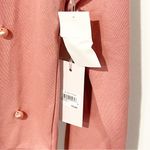 Rachel Parcell Rachel Parcel Size Small Pink‎ Pearl Embellished Crewneck Fleece Sweater NEW Photo 2