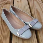 ASOS Women's Grey Ballet Bow Flats Sz 10.5 Photo 3