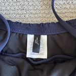 J.Crew Navy Blue Tiered Strapless or Spaghetti Strap One Piece Swimsuit Size 4 Photo 4