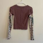 Free People  We the Free Women's Big Sur Tie Dye Tee- cropped raw hem Photo 4