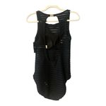 Ralph Lauren Lauren  Womens Black Mesh One-Piece Swimsuit, Size 12 Photo 3
