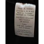 Rag and Bone HART CHOKER TANK BLACK RIB JERSEY SIZE MEDIUM SLEEVELESS DRAPED TOP Photo 6