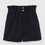 H&M Cotton paper bag shorts Photo 0