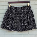 Forever 21 Black and white spider web print skater skirt woman’s size xtra small Photo 0