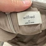 Wilfred  Aritzia Tan Linen Asymmetrical Midi Skirt Womens 00 Lagenlook Artsy Photo 6
