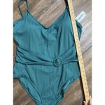 Freshwater One Piece Preppy Green Belted Swimwear Bathing Suit Preppy Swim NEW Size XXL Photo 1