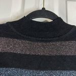 Sugarhill Brighton Glittered Jewel Tone Striped Knit Dress Photo 4