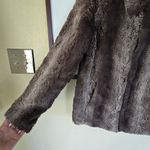 Betsey Johnson  Brown Faux Fur Jacket - S Photo 6