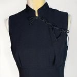 Liz Claiborne Liz Clairbone black sheat dress with tie detail size 8 Photo 1