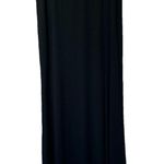 Karen Kane  Maxi Skirt XL Pull On Black Slit Goth Witchy Capsule Basic Photo 0