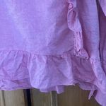 Western Range | Ruffle western cotton/linen long sleeve Pink Size L Photo 5