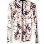 SanSoleil | M | SolCool Touch of Class Quarter Zip Pullover Golf PGA UPF50 Top White Size M Photo 0