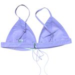For Love & Lemons NWT Roxie Grommet Lavender Bralette Size XL Vegan Leather Photo 8