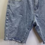Denim Size Medium Cutoff Shorts, Preloved Blue Photo 2