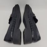 Kenneth Cole Reaction  Sienna Lug Black Loafers Shoes With Chain Size 9 Photo 8