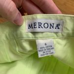 Merona Vintage  Skort Womens Size 6 Shorts High Waist Casual Cute Green High Rise Photo 4