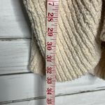 Free People Cable Cardi Knit Cardigan Sweater Ivory Size Small Photo 10