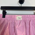 Free People Day to Day Boxer Shorts in Pink Combo Size Medium Photo 3